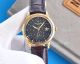Replica Patek Philippe Sky Moon Celestial Swiss 9015 Movement 40mm Star Dial Watch Gold Bezel
